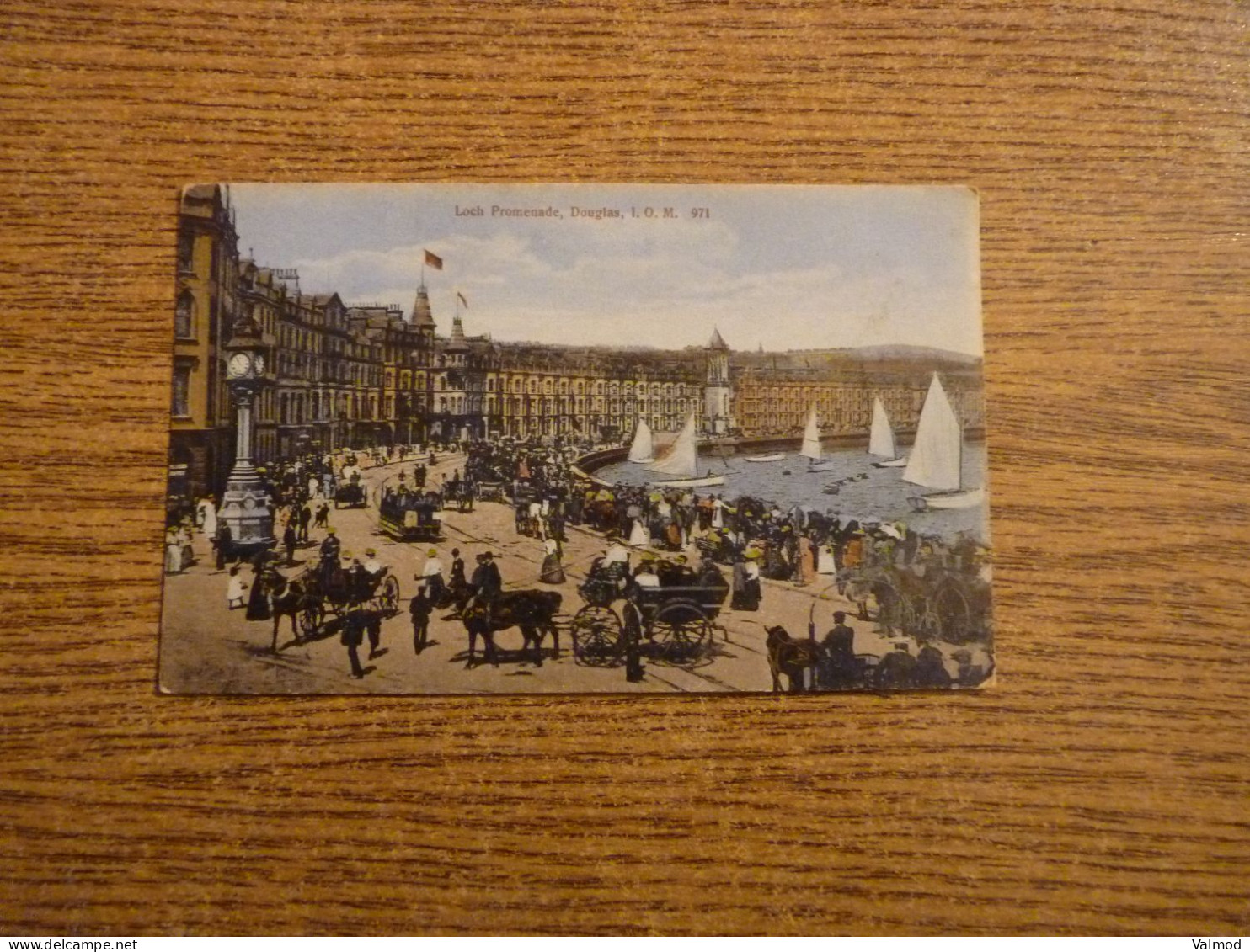 CPA  Loch Promenade I.O.M. - Ile de Man - Royaume Uni - Voir Détails sur Photos - Format 9x14cm env..