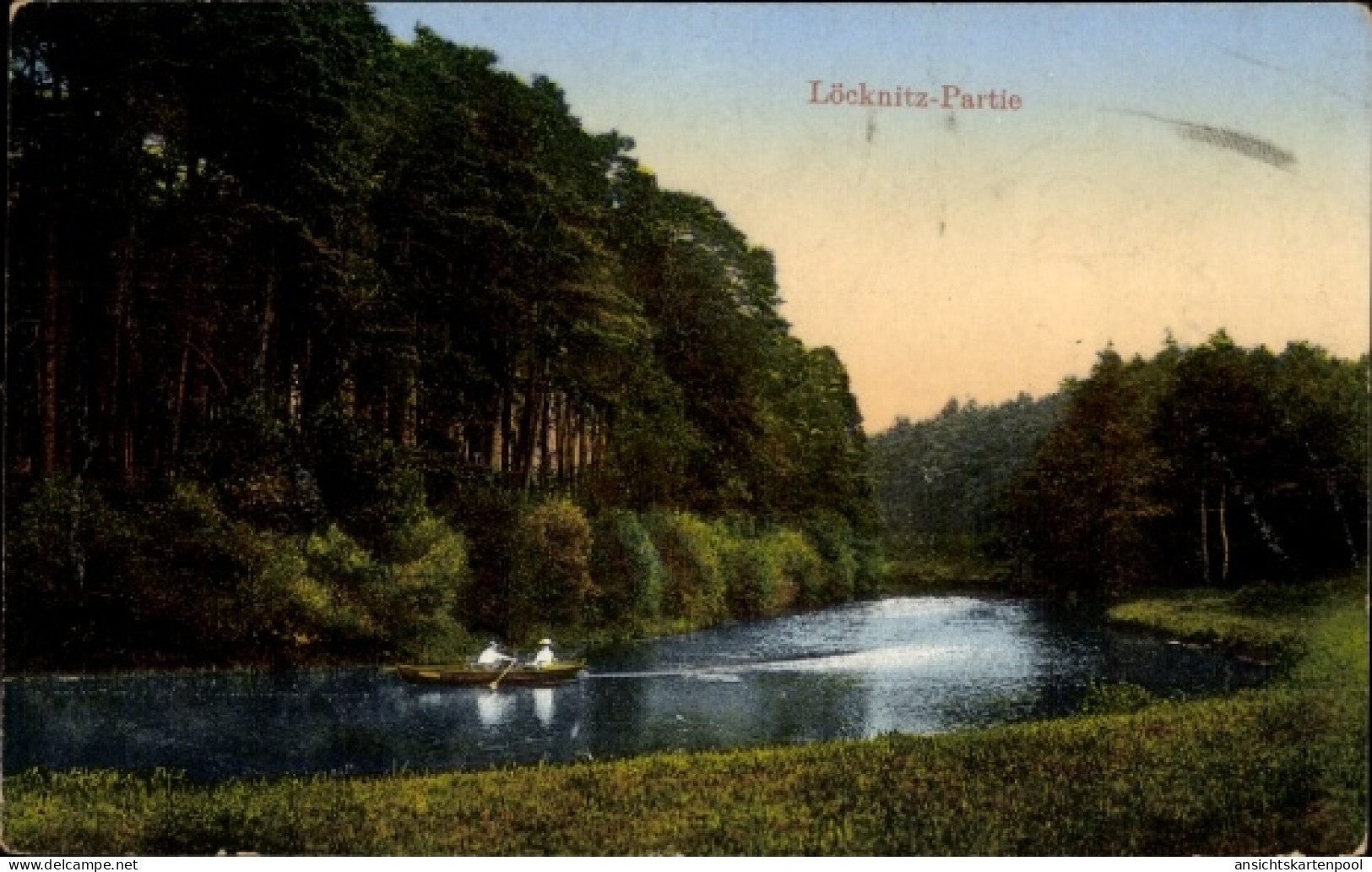 CPA Löcknitz in Vorpommern, Teilansicht