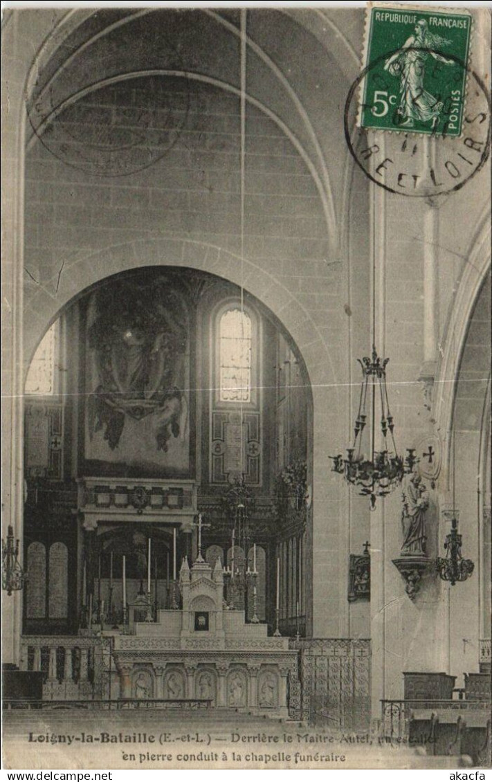 CPA LOIGNY-la-BATAILLE L'Eglise - Derriere le Maitre Autel (1201571)