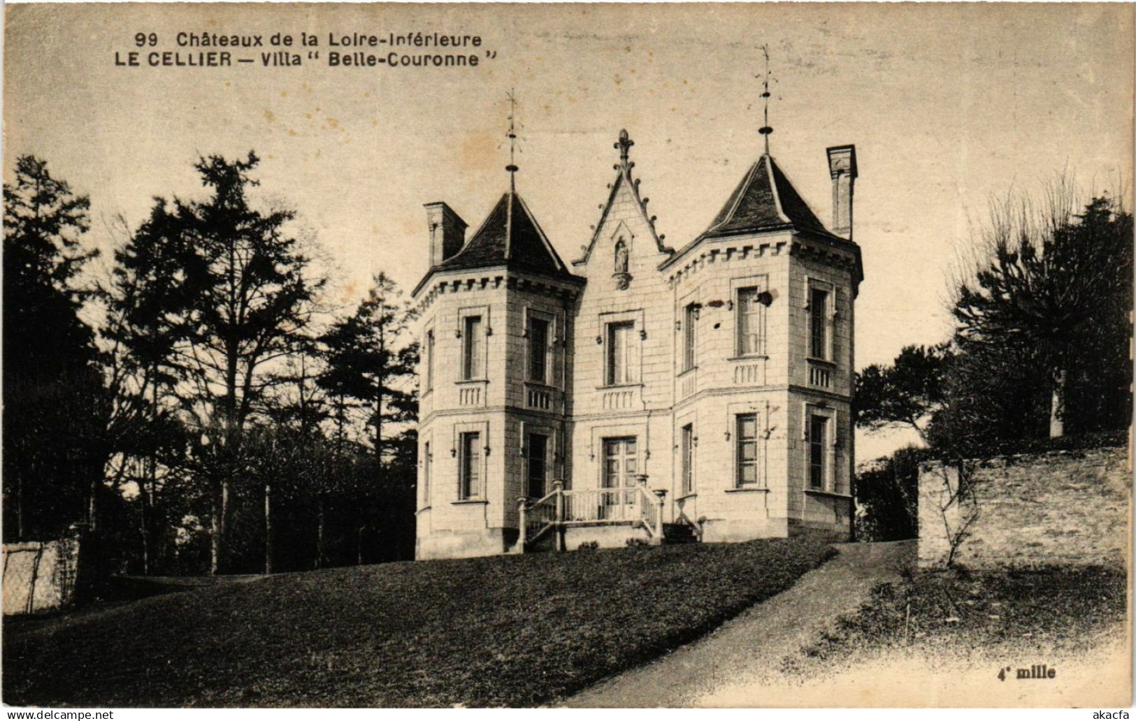 CPA Loire-A. Le Cellier Villa "Belle-Couronne" (984639)