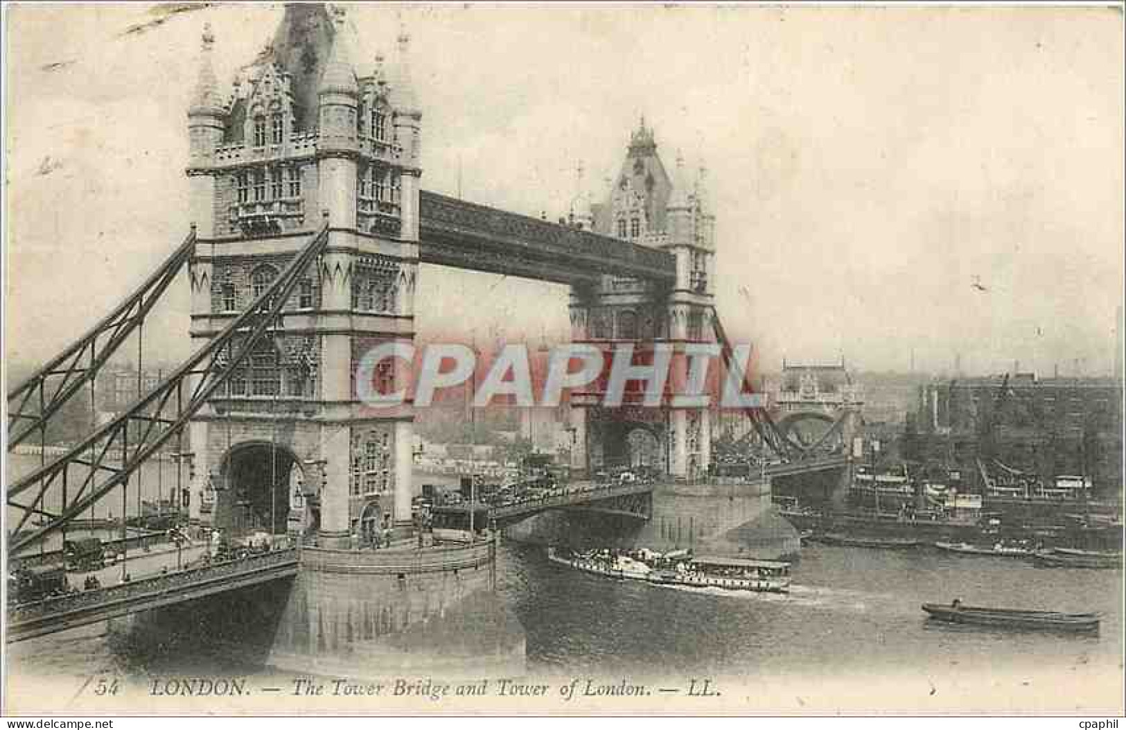 CPA London The Tower Bridge and Tower of London