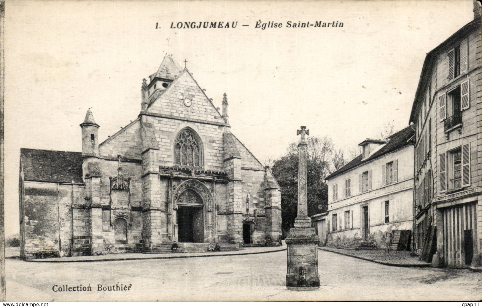 CPA Longjumeau Eglise St Martin