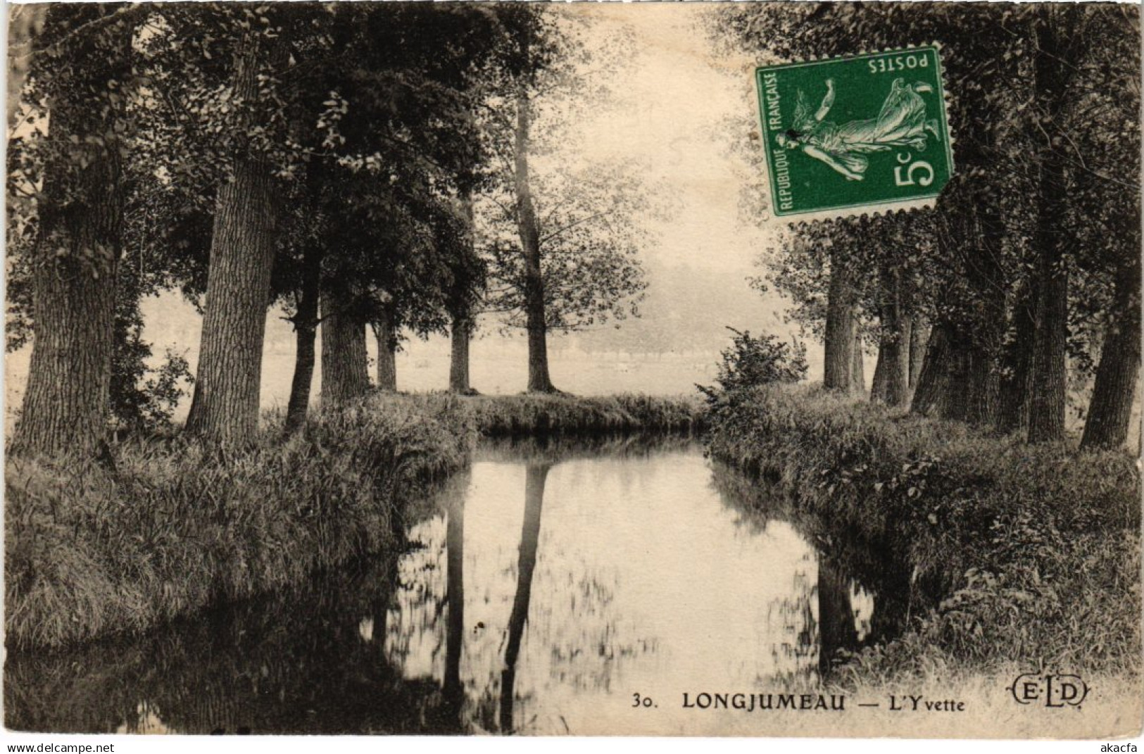 CPA LONGJUMEAU L'Yvette (1354992)