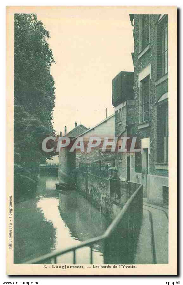 CPA Longjumeau Les bords de l'Yvette