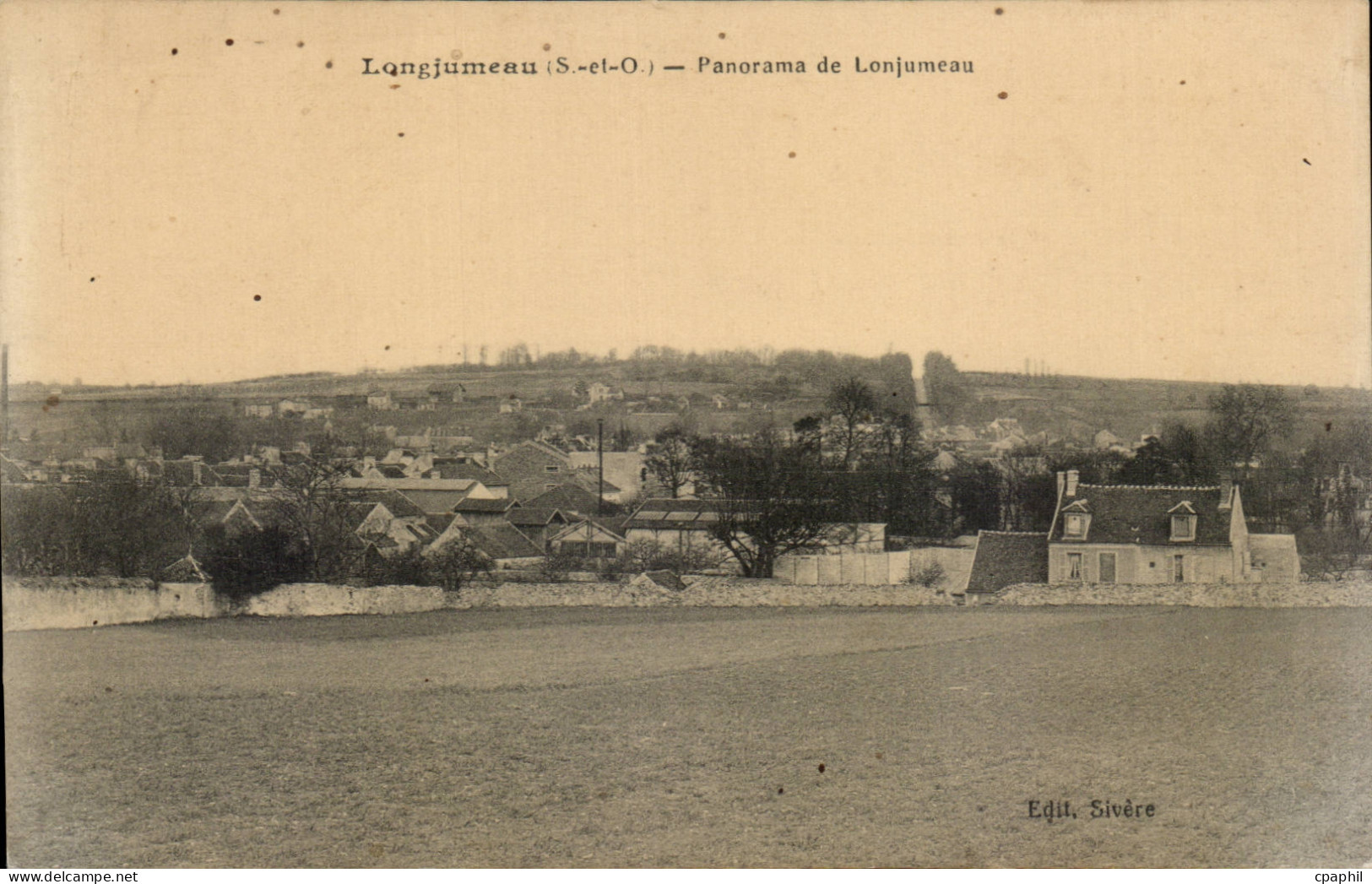 CPA Longjumeau Panorama de Longjumeau
