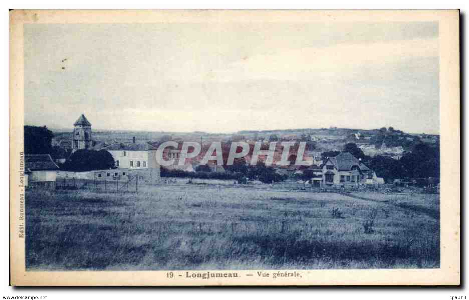 CPA Longjumeau Vue generale