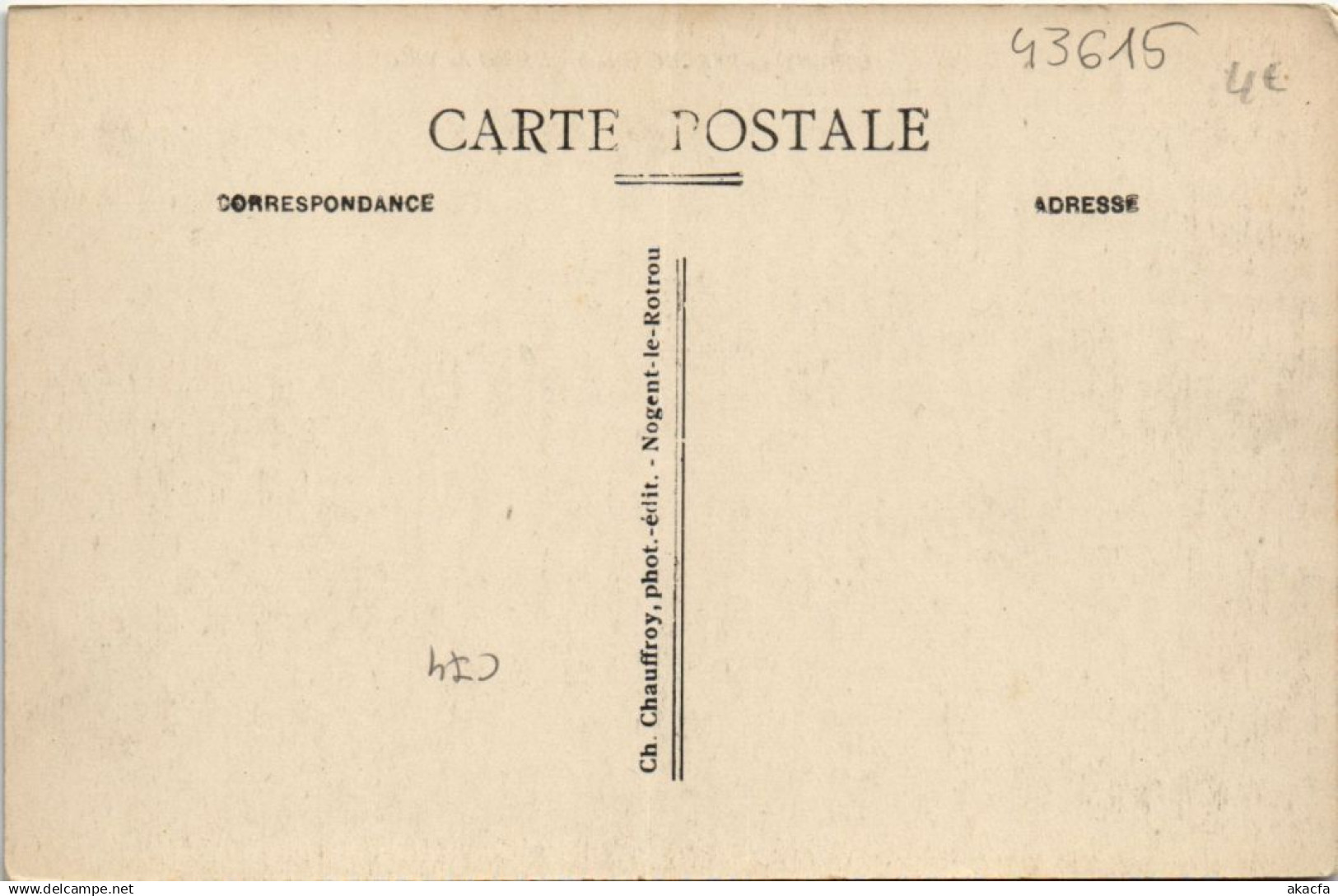 CPA LONGNY-au-PERCHE-L'Hótel de Ville (43615)
