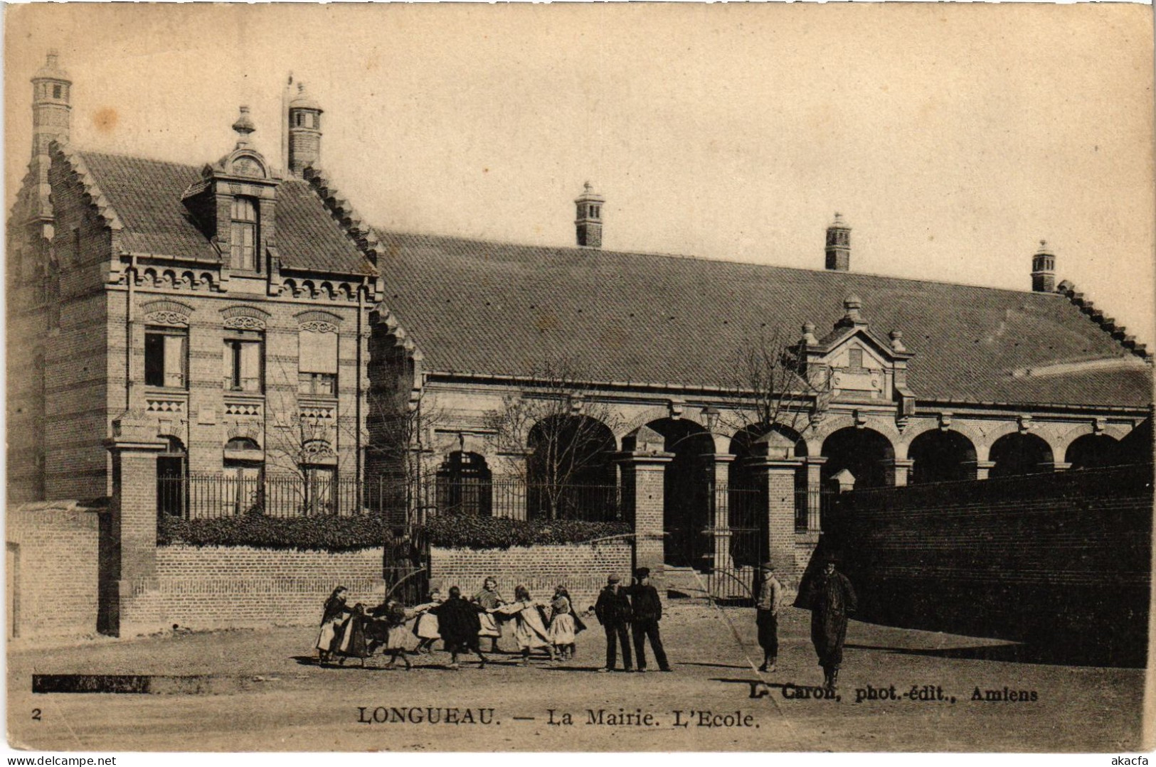 CPA Longueau la Mairie Ecole (1499247)