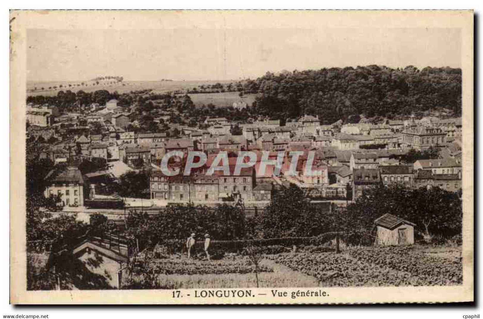 CPA Longuyon Vue generale