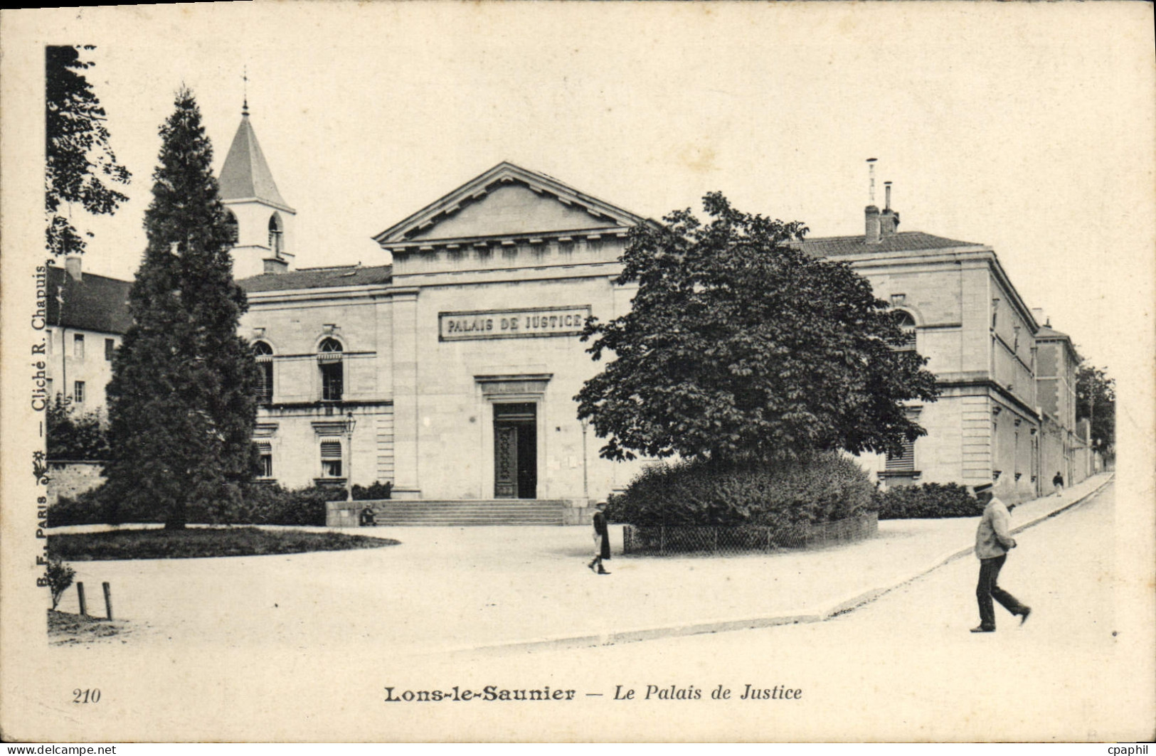 CPA Lons Le Saunier Le Palais De Justice