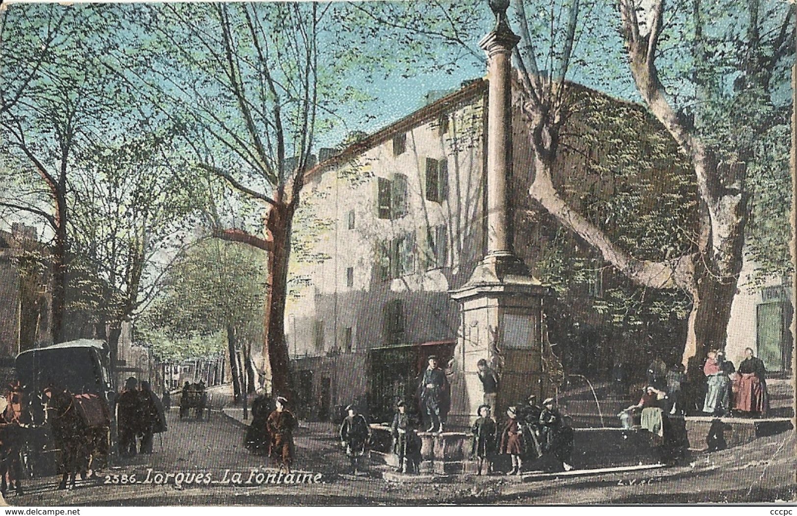 CPA Lorgues la Fontaine