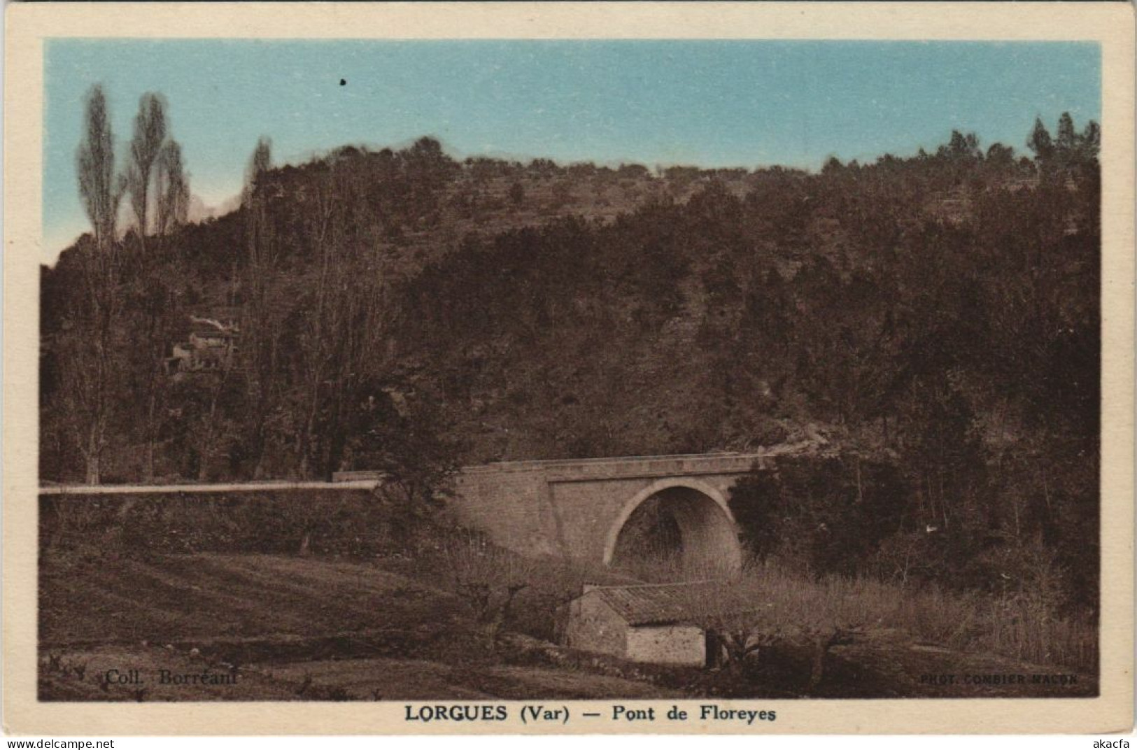 CPA LORGUES Pont des Floreyes (1110573)