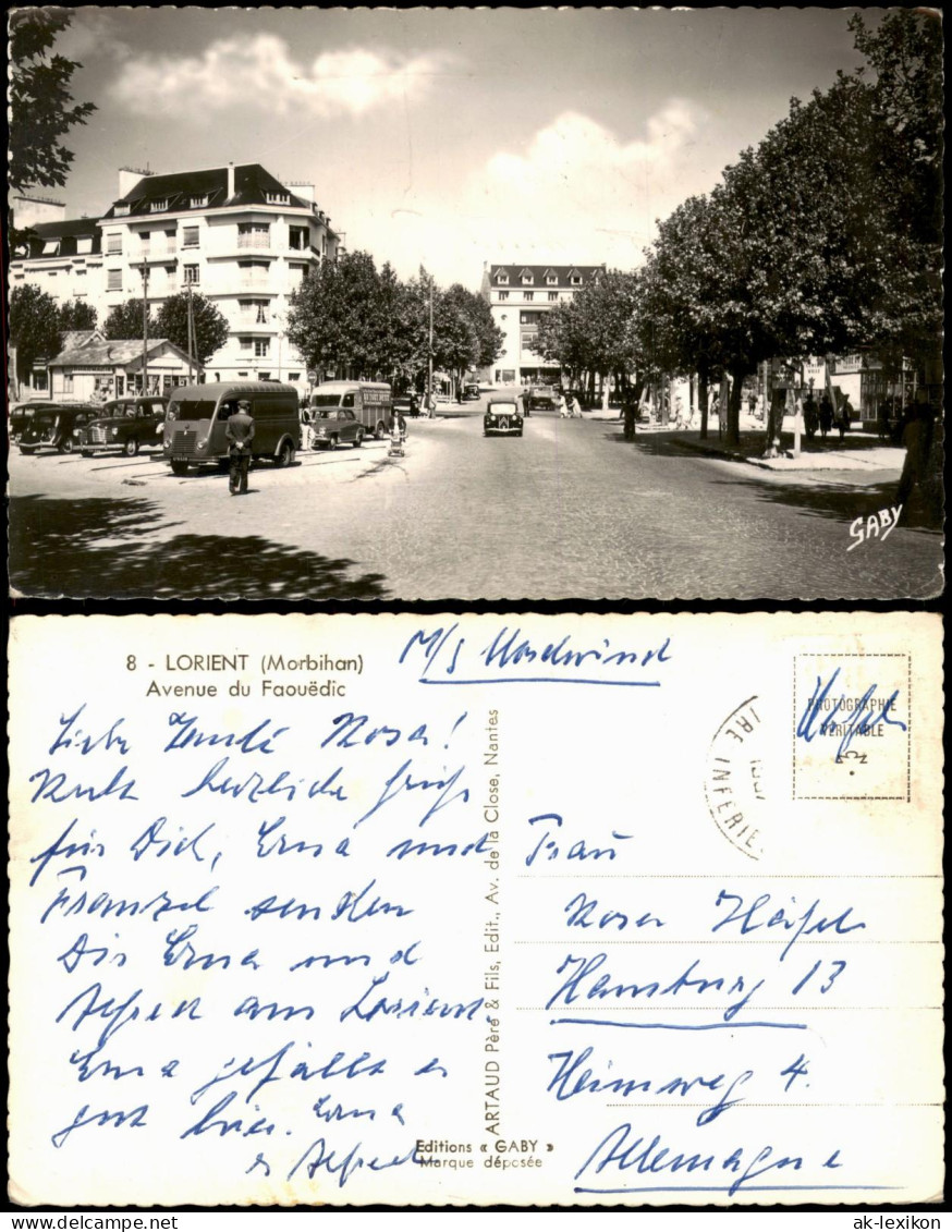 CPA Lorient Lorient (An Oriant) Avenue du Faouëdic 1955