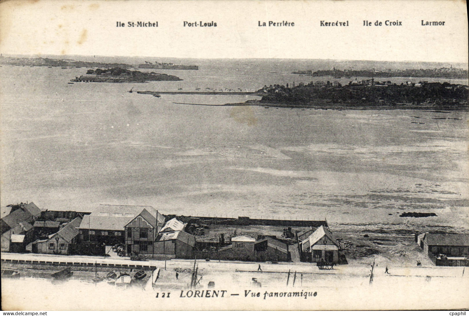 CPA Lorient Vue Panoramique