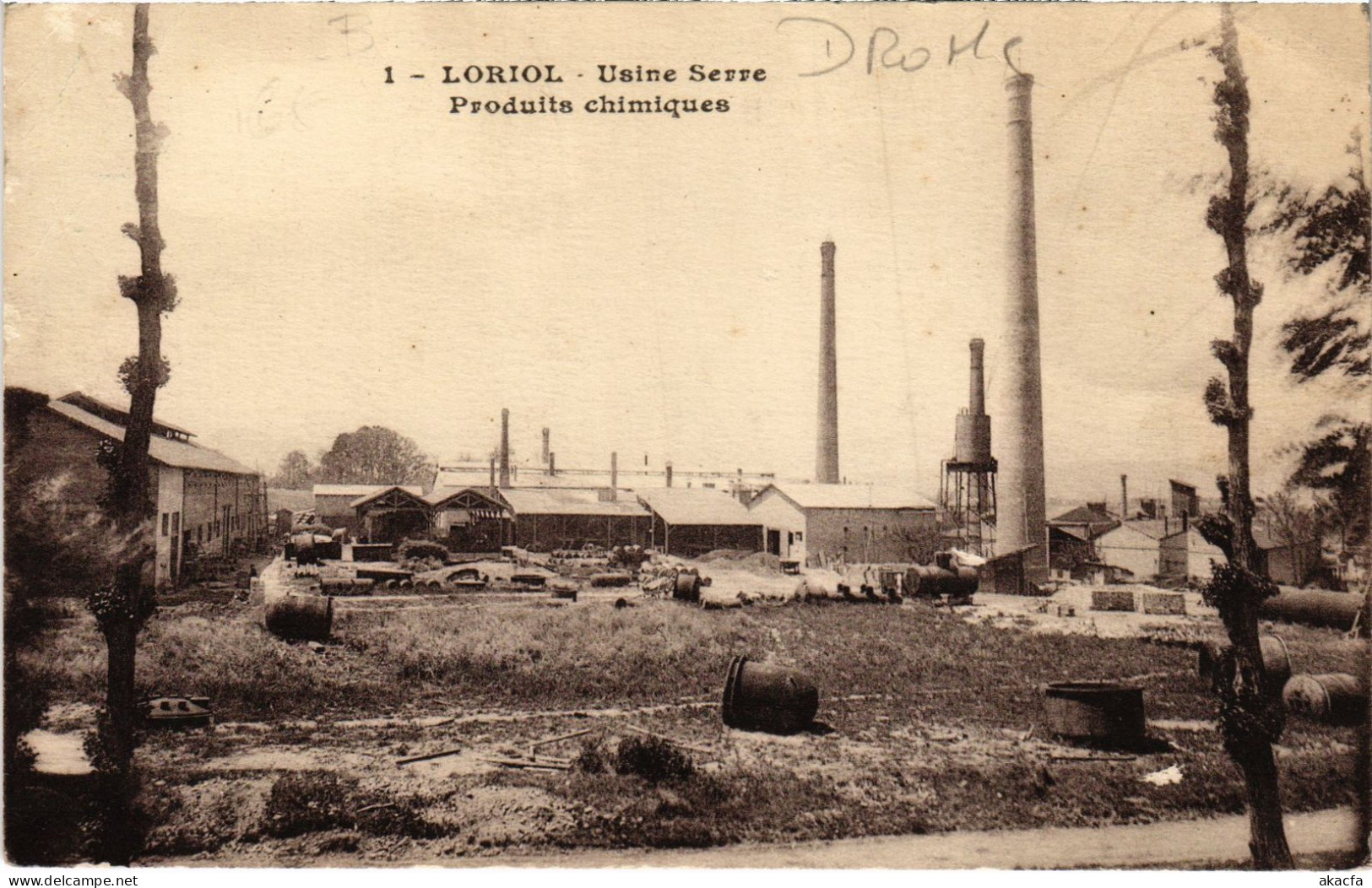 CPA LORIOL - Usine Serre (369771)
