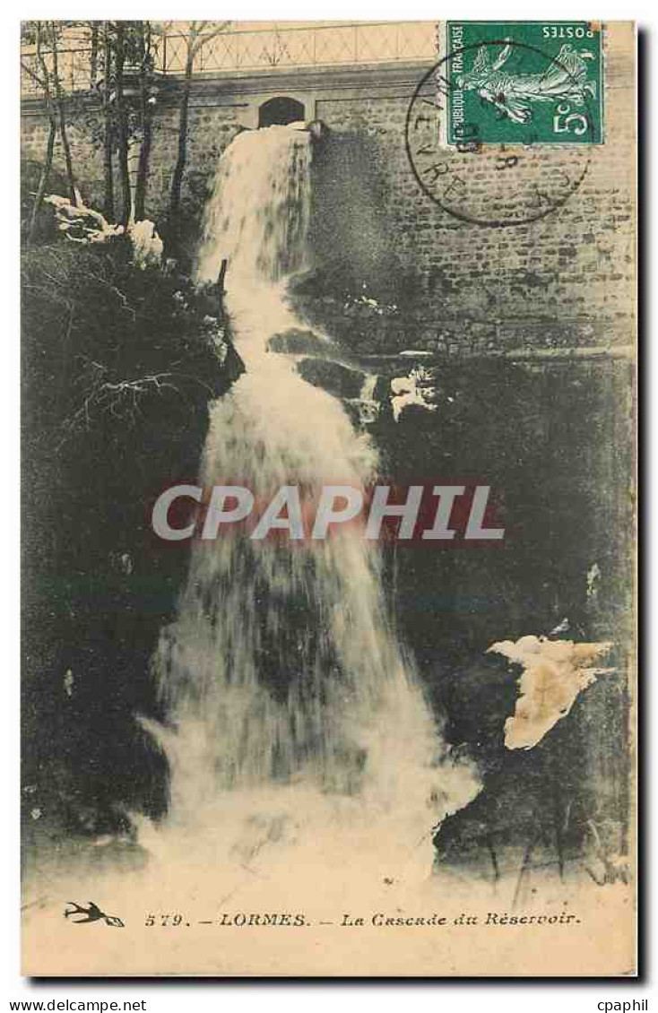 CPA Lormes La Cascade du Reservoir