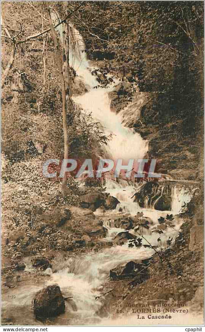 CPA Lormes Nievre La Cascade