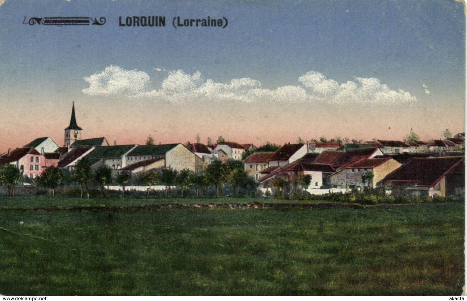 CPA LORQUIN Lorraine (170121)