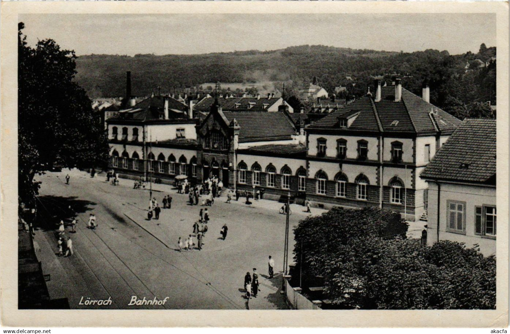 CPA Lorrach - Bahnhof GERMANY (969965)