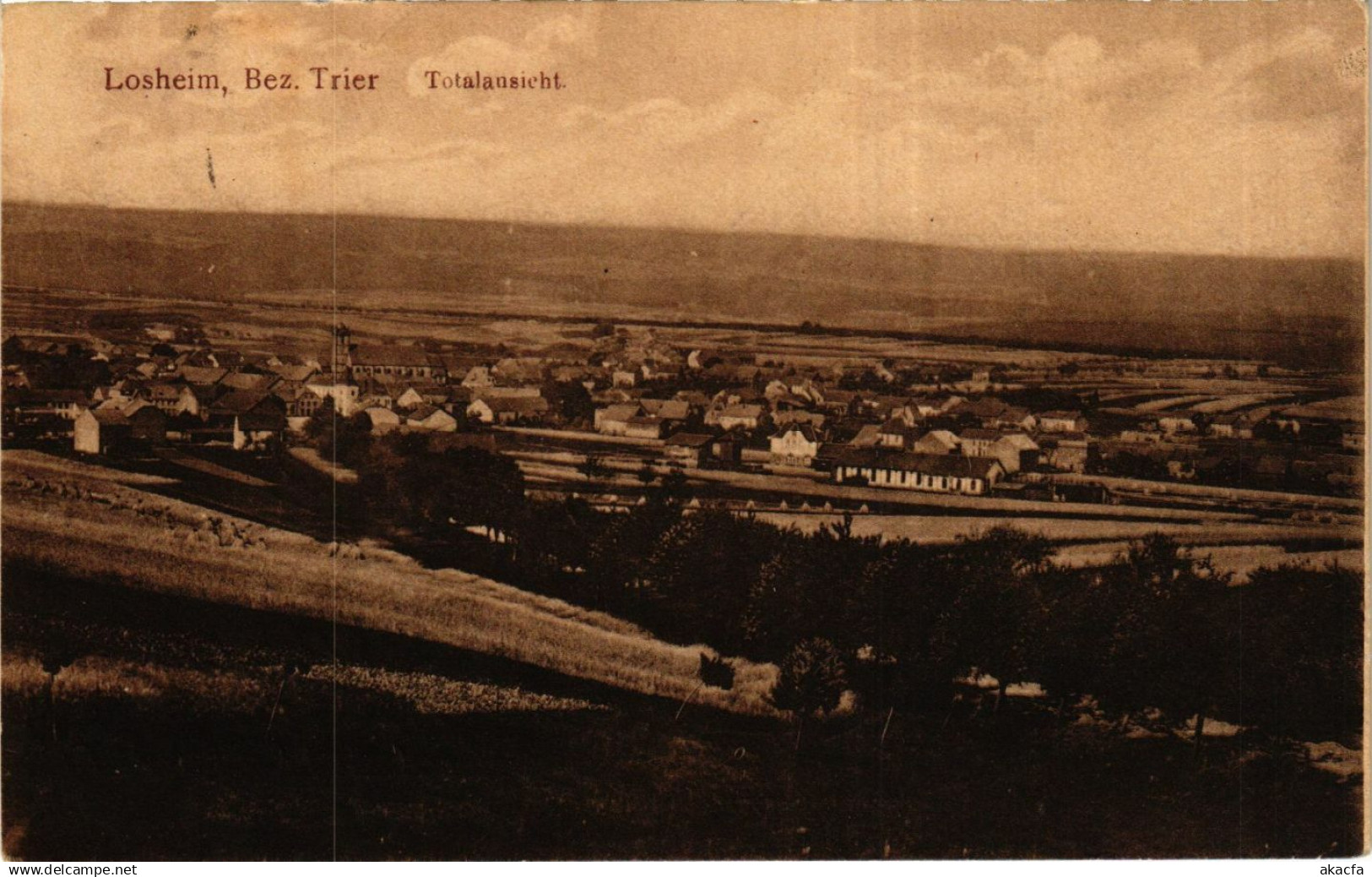 CPA Losheim Totalansicht GERMANY (950187)