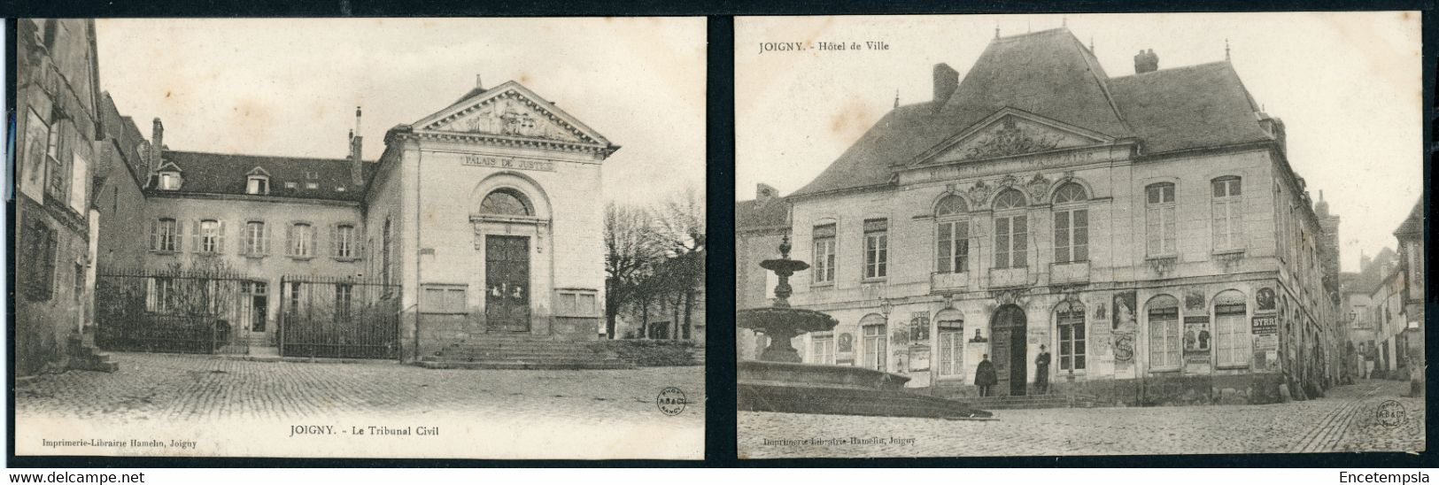 CPA - Lot 4 Cartes Postales - France - Joigny  (CP21970OK)