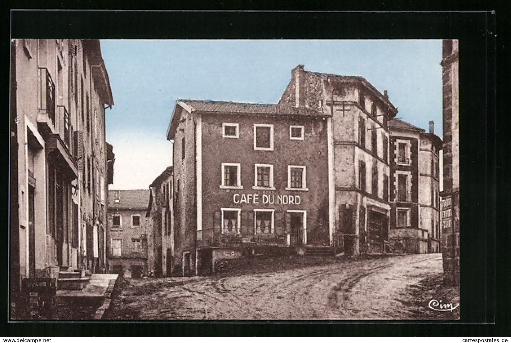 CPA Loudes, Place de la Mairie