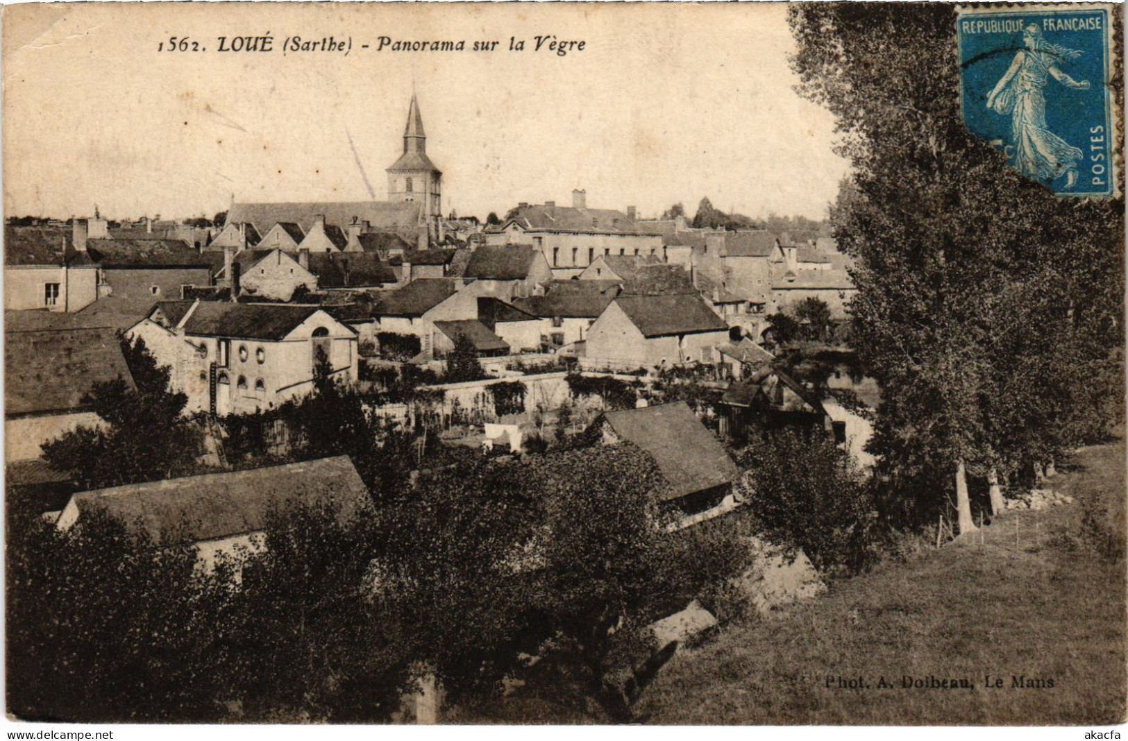 CPA Loue Panorama sur la Vegre FRANCE (1451238)