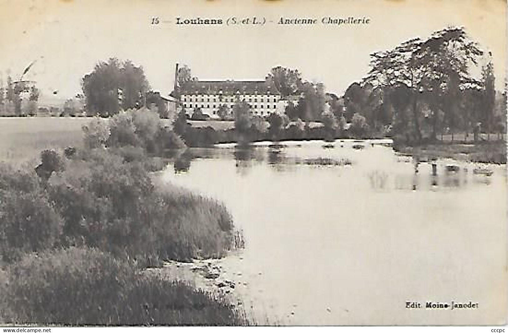 CPA Louhans Ancienne Chapellerie