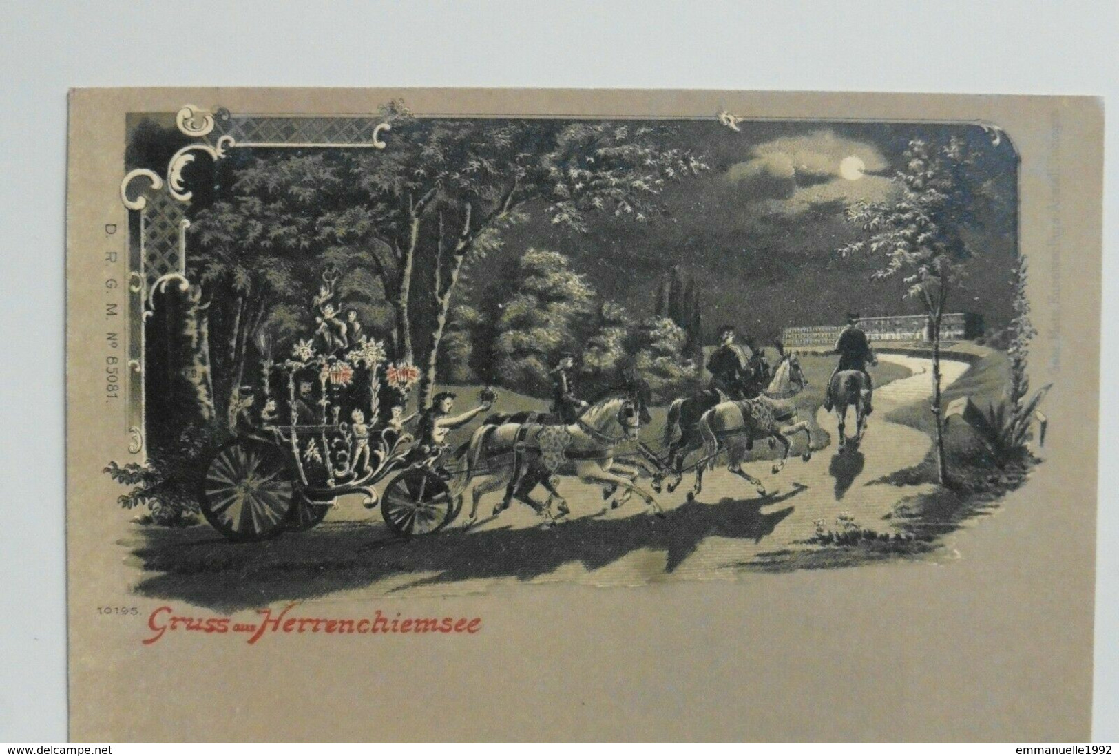 CPA Louis II de Bavière - Gruss aus Herrenchiemsee - König Ludwig II von Bayern - King Ludwig of Bavaria