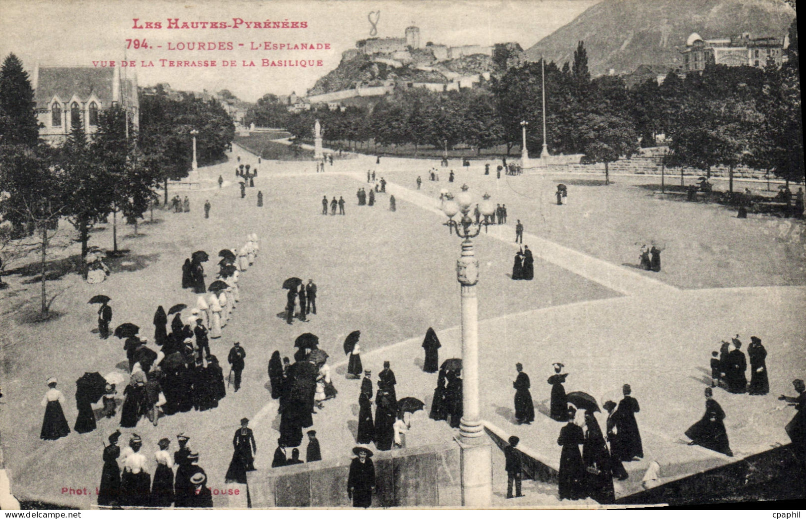 CPA Lourdes L'Emplanade