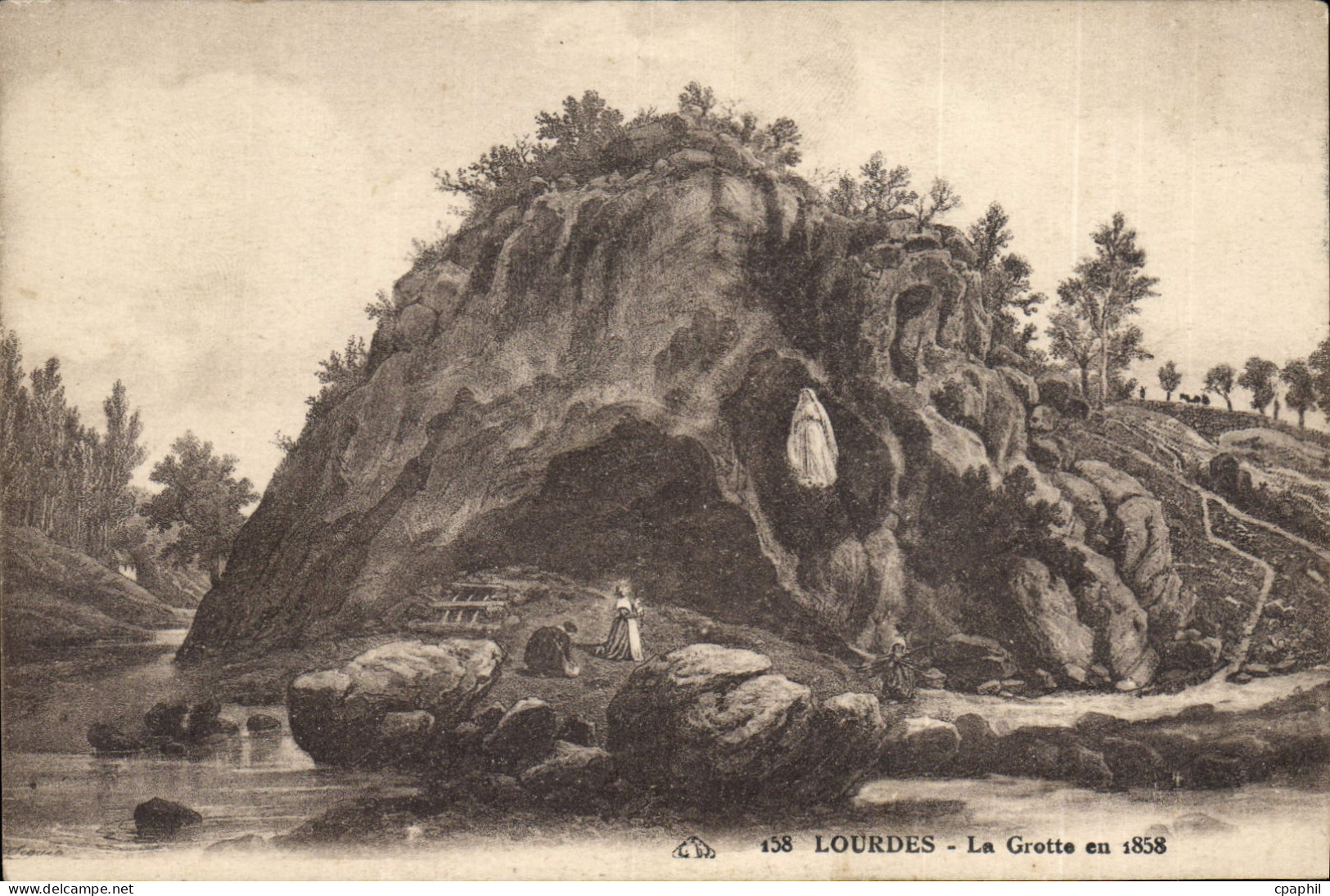 CPA Lourdes La Grotte