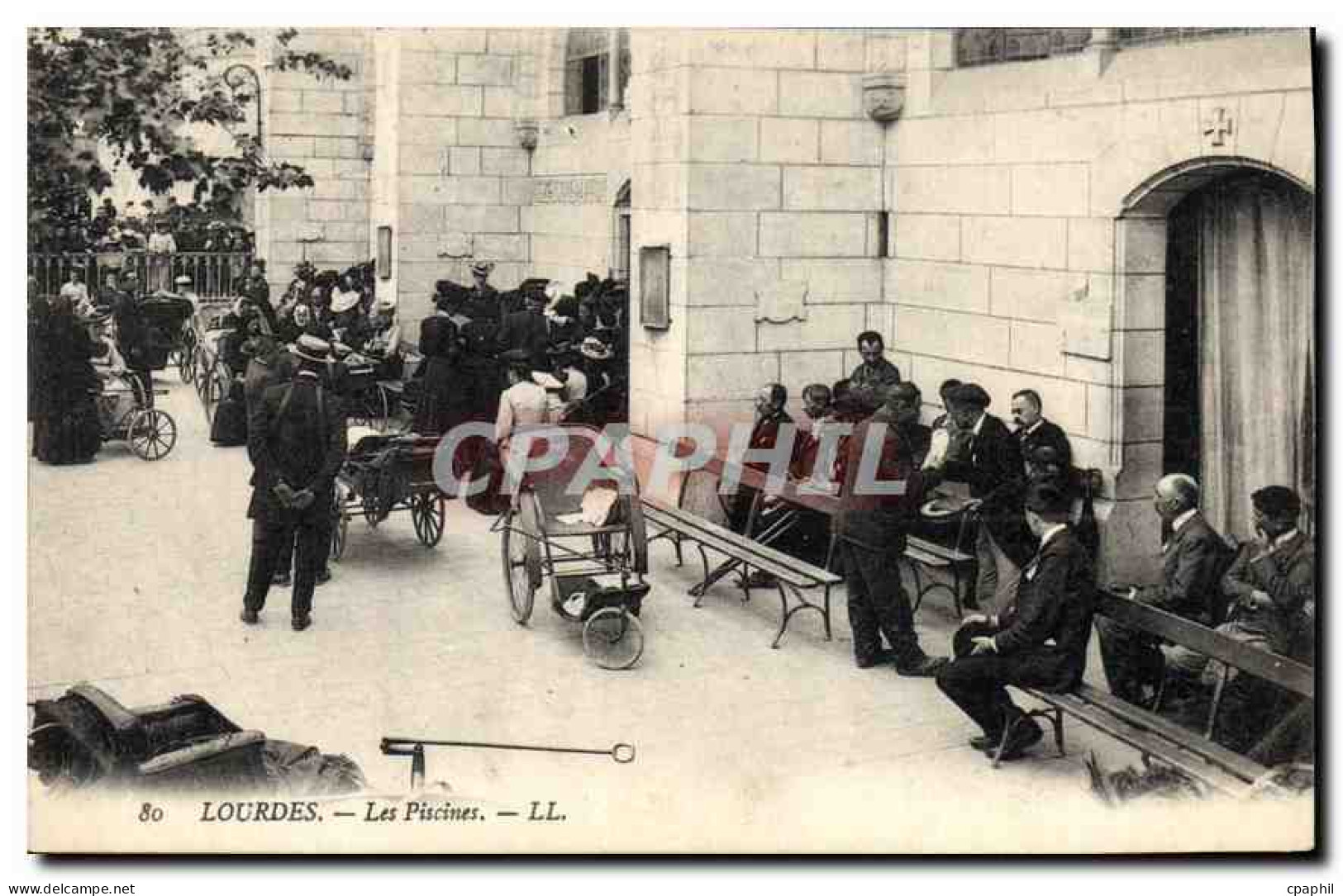 CPA Lourdes Les Piscines