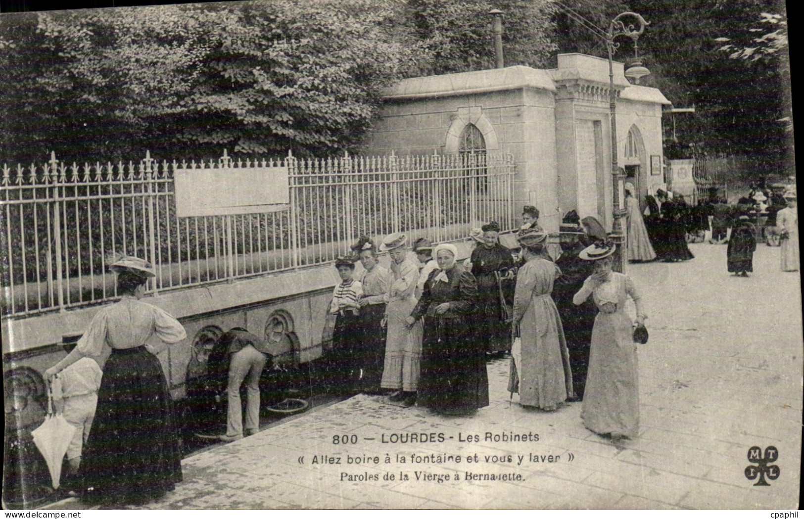 CPA Lourdes Les Robinets
