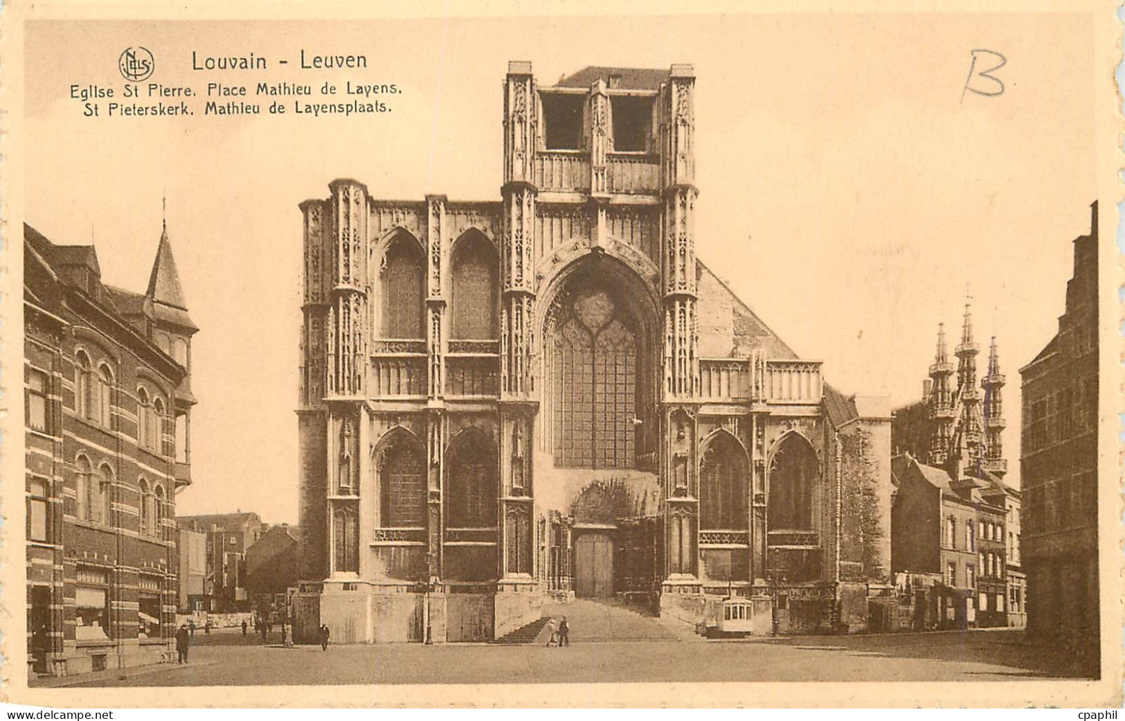 CPA Louvain Eglise St Pierre