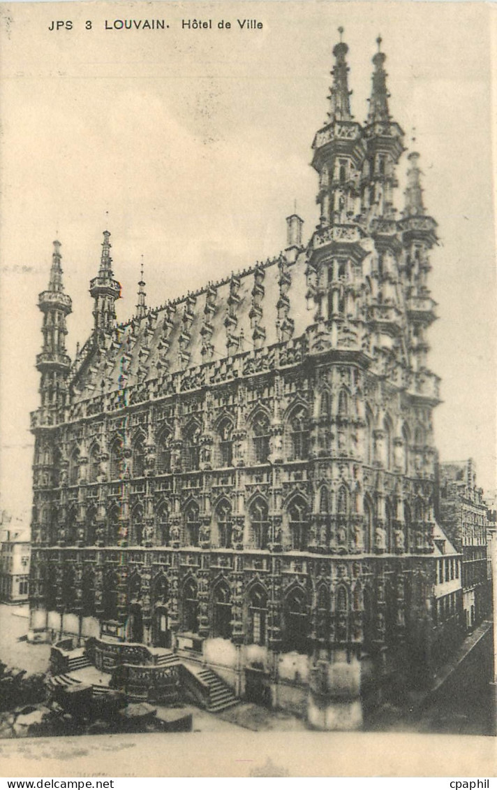 CPA Louvain Hotel de Ville