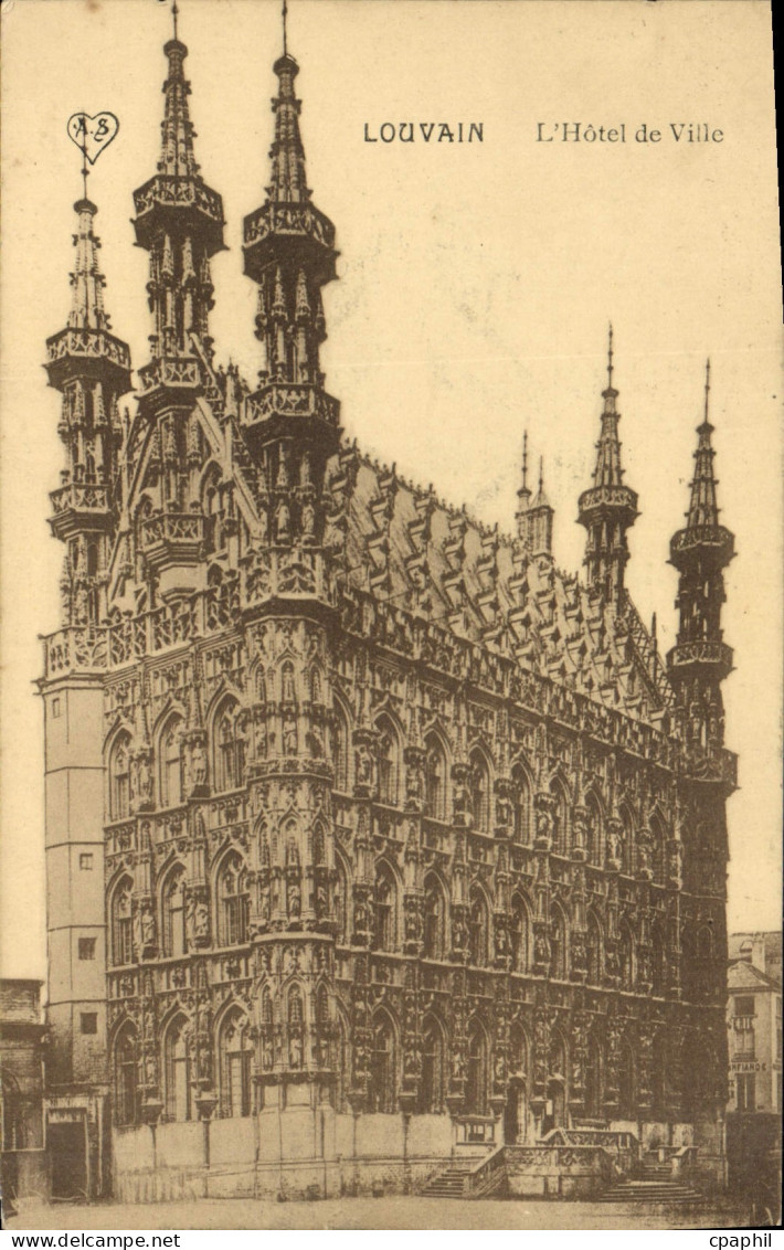 CPA Louvain L'Hotel de Ville