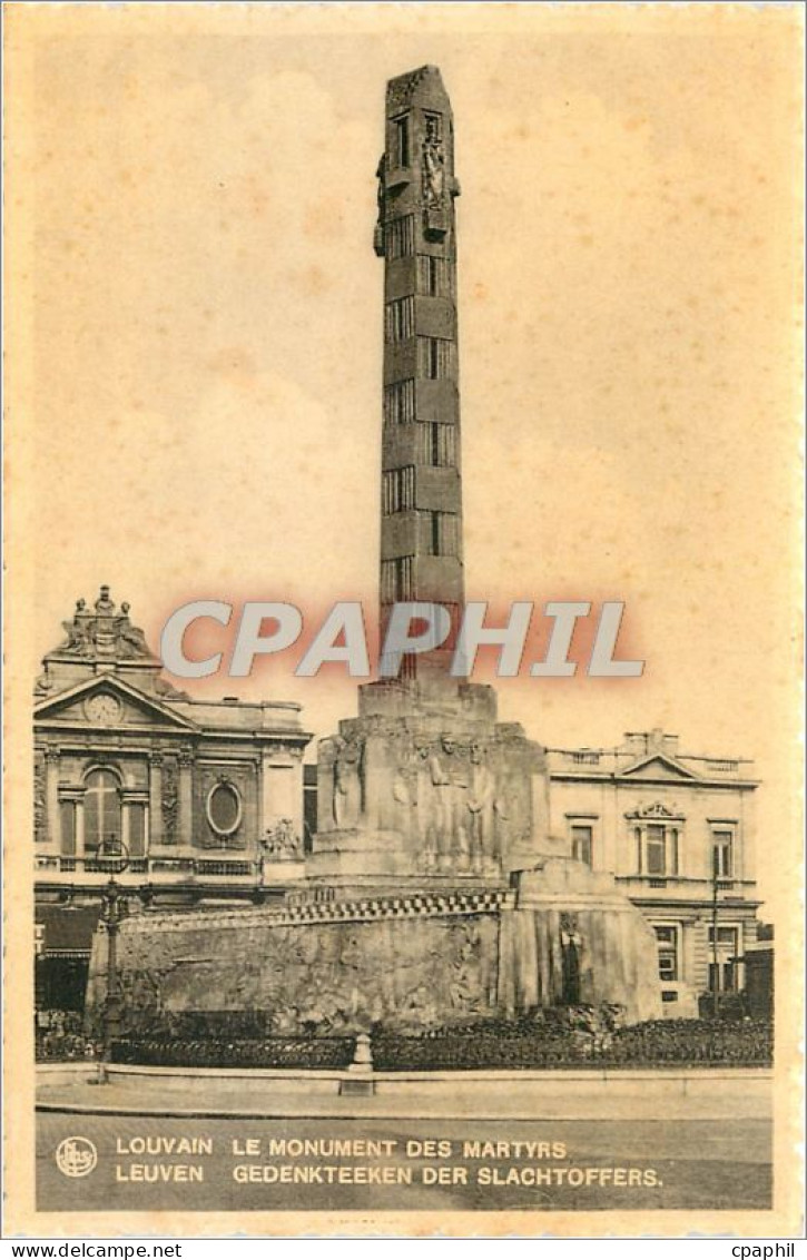 CPA Louvain Le Monument des Martyrs