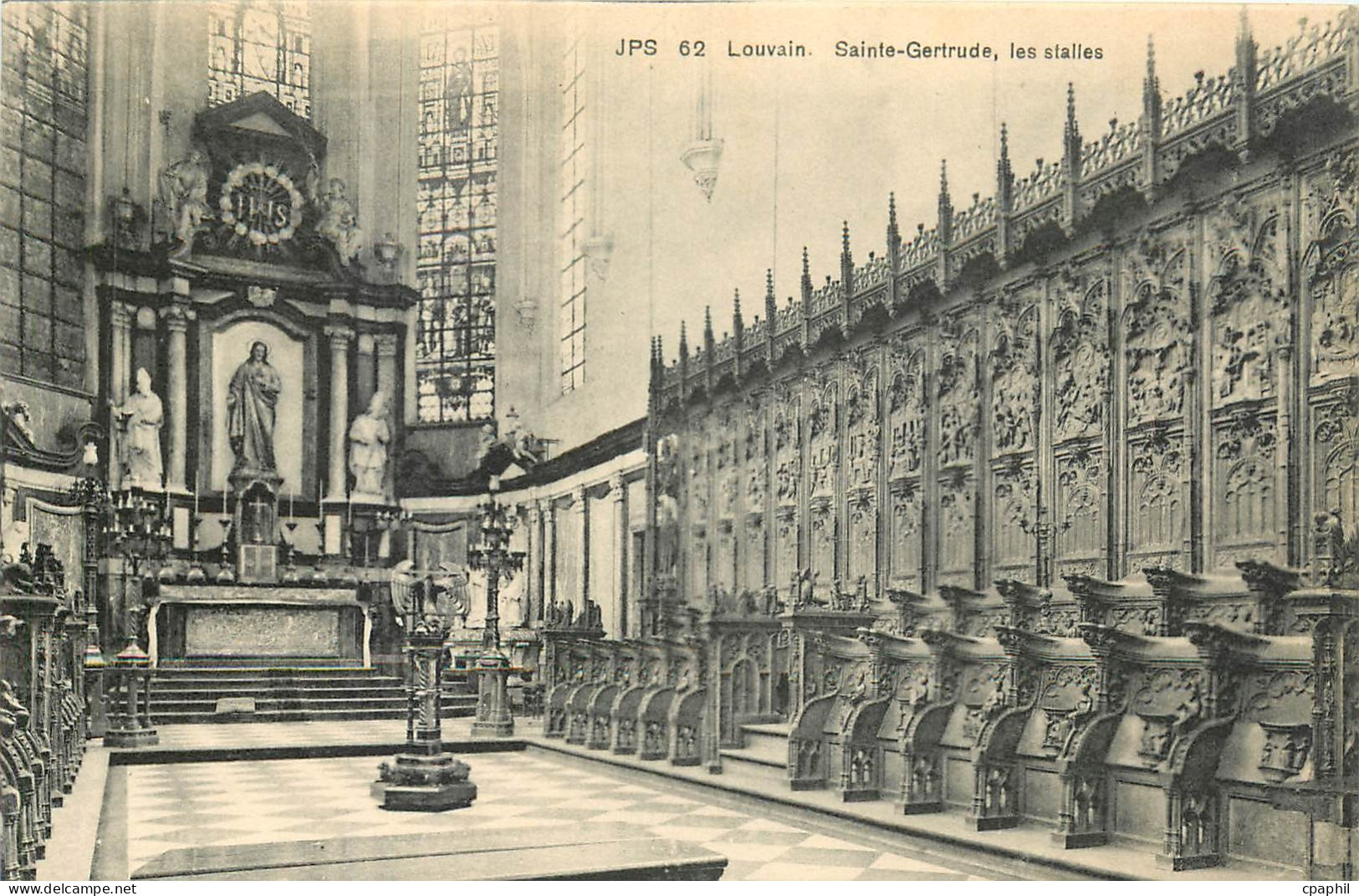 CPA Louvain Sainte Gertrude les Stalles