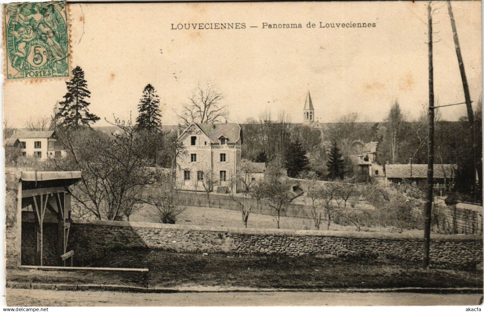 CPA LOUVECIENNES - Panorama de LOUVECIENNES (359547)