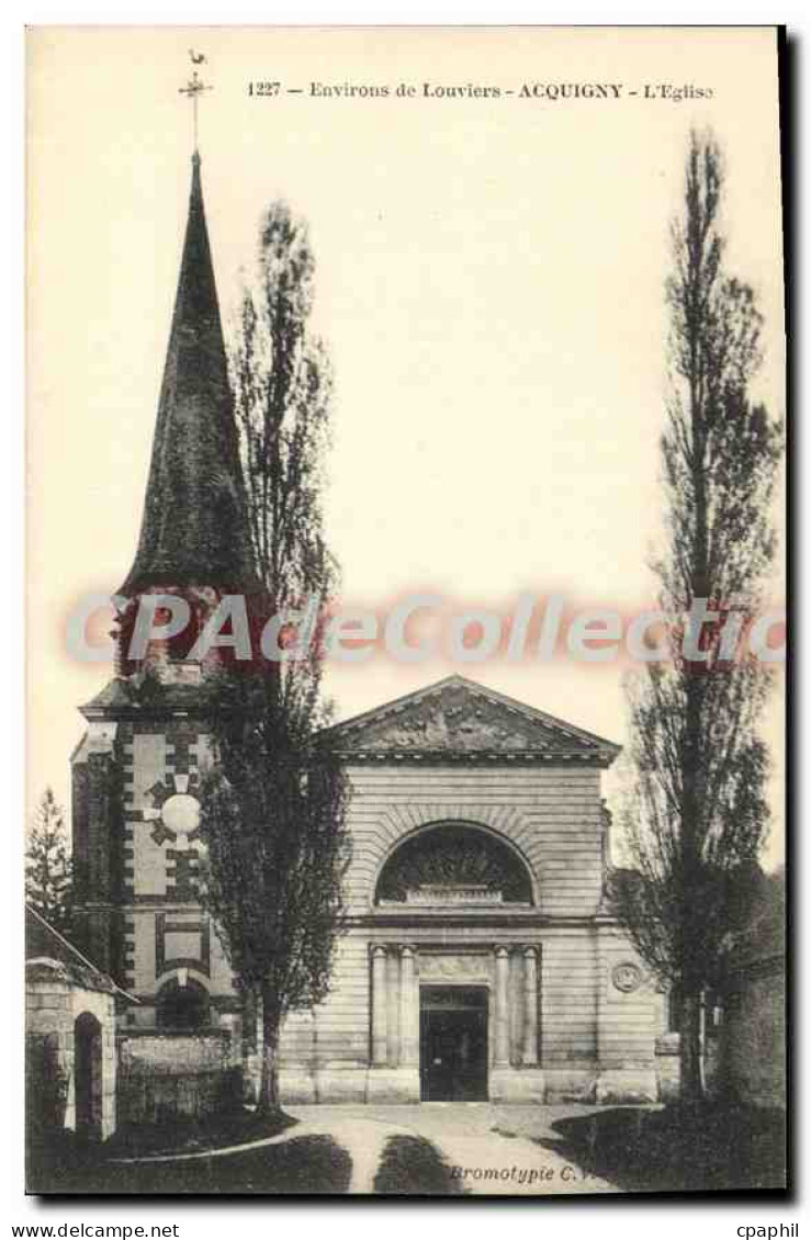 CPA Louviers Acquigny L'Eglise