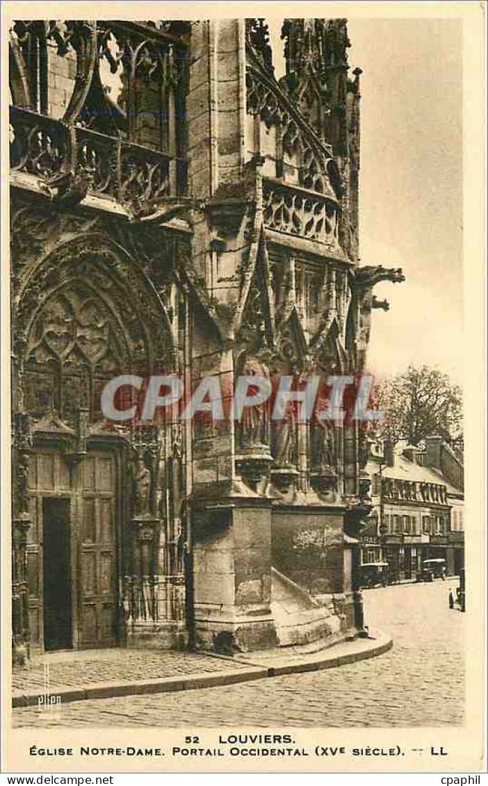 CPA Louviers Eglise Notre Dame