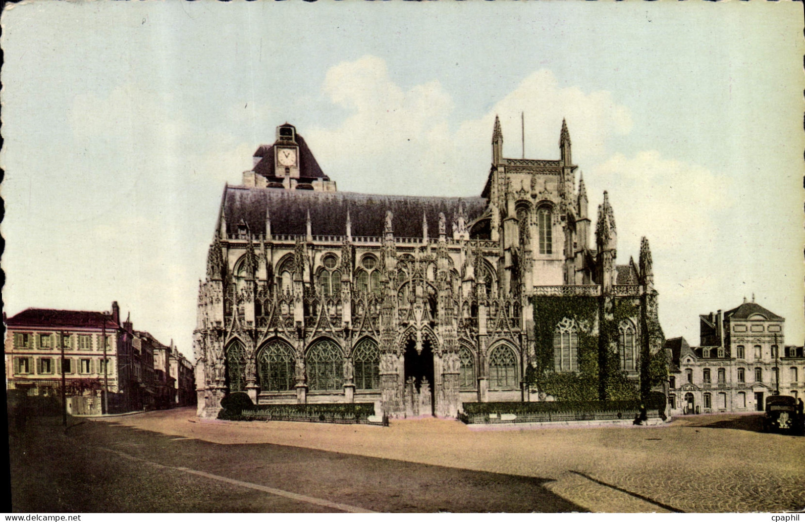 CPA Louviers Eure l'Eglise