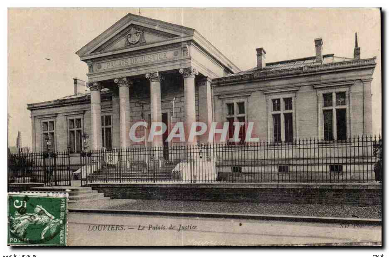 CPA Louviers Le palais de justice