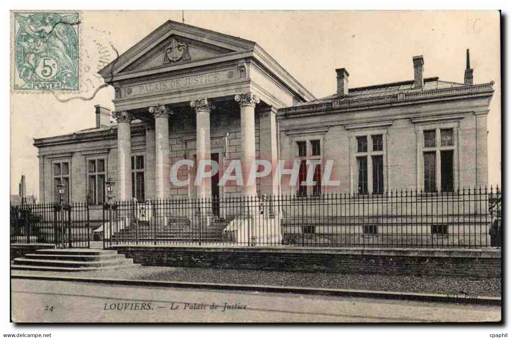 CPA Louviers Le palais de justice