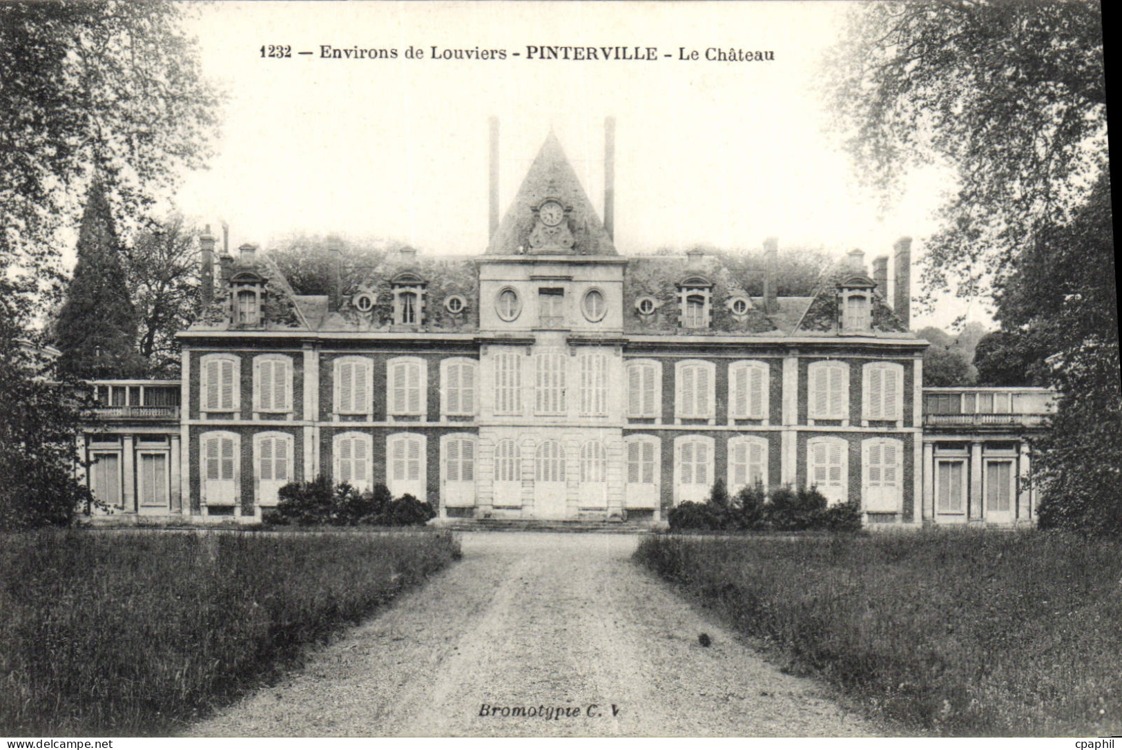 CPA Louviers Pinterville Le Château