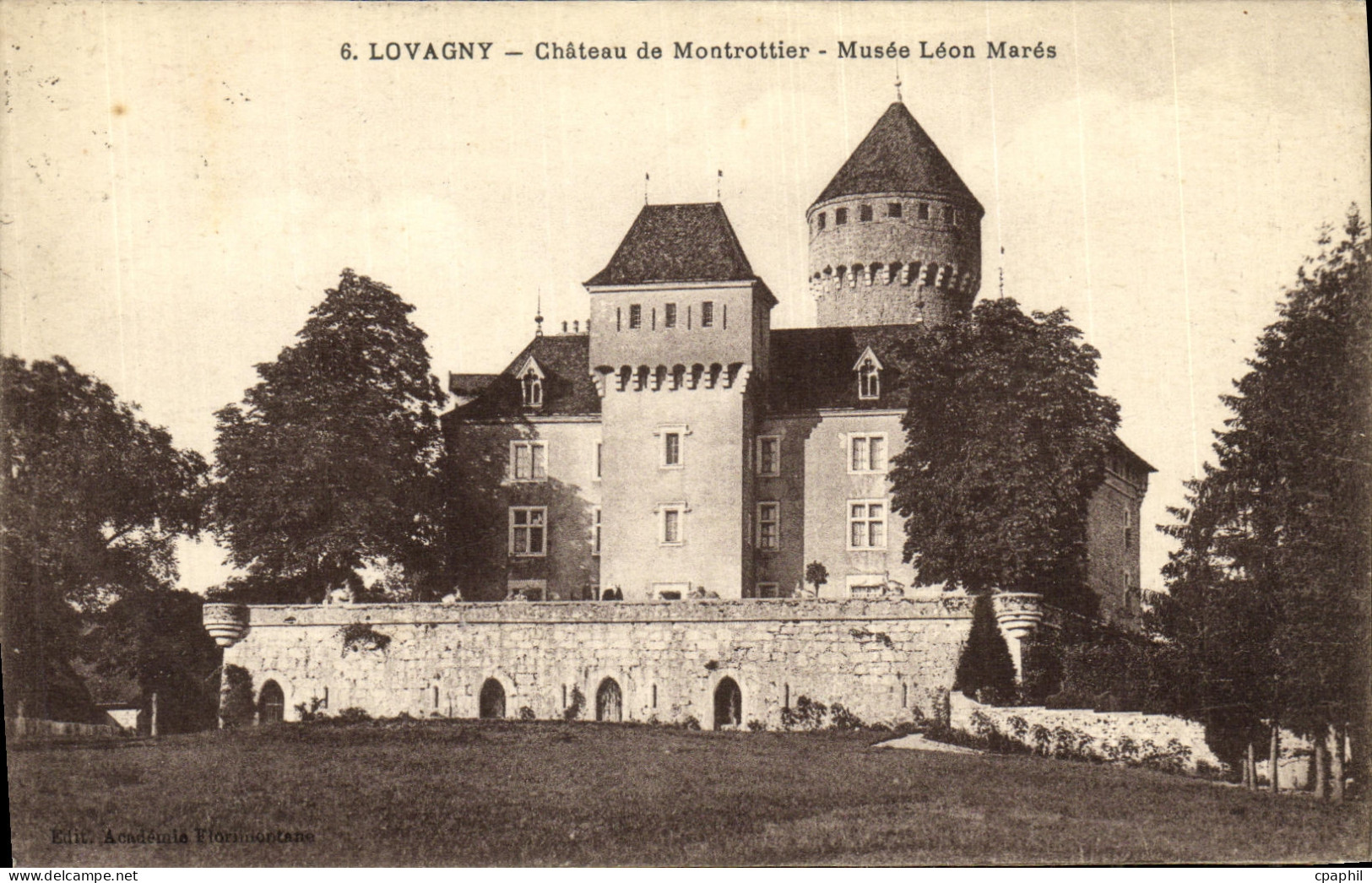 CPA Lovagny Chateau de Montrottier Musee Leon Mares