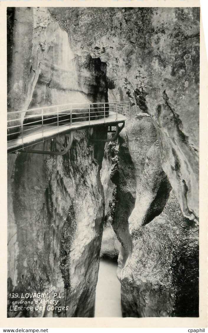 CPA Lovagny l'Entree des Gorges