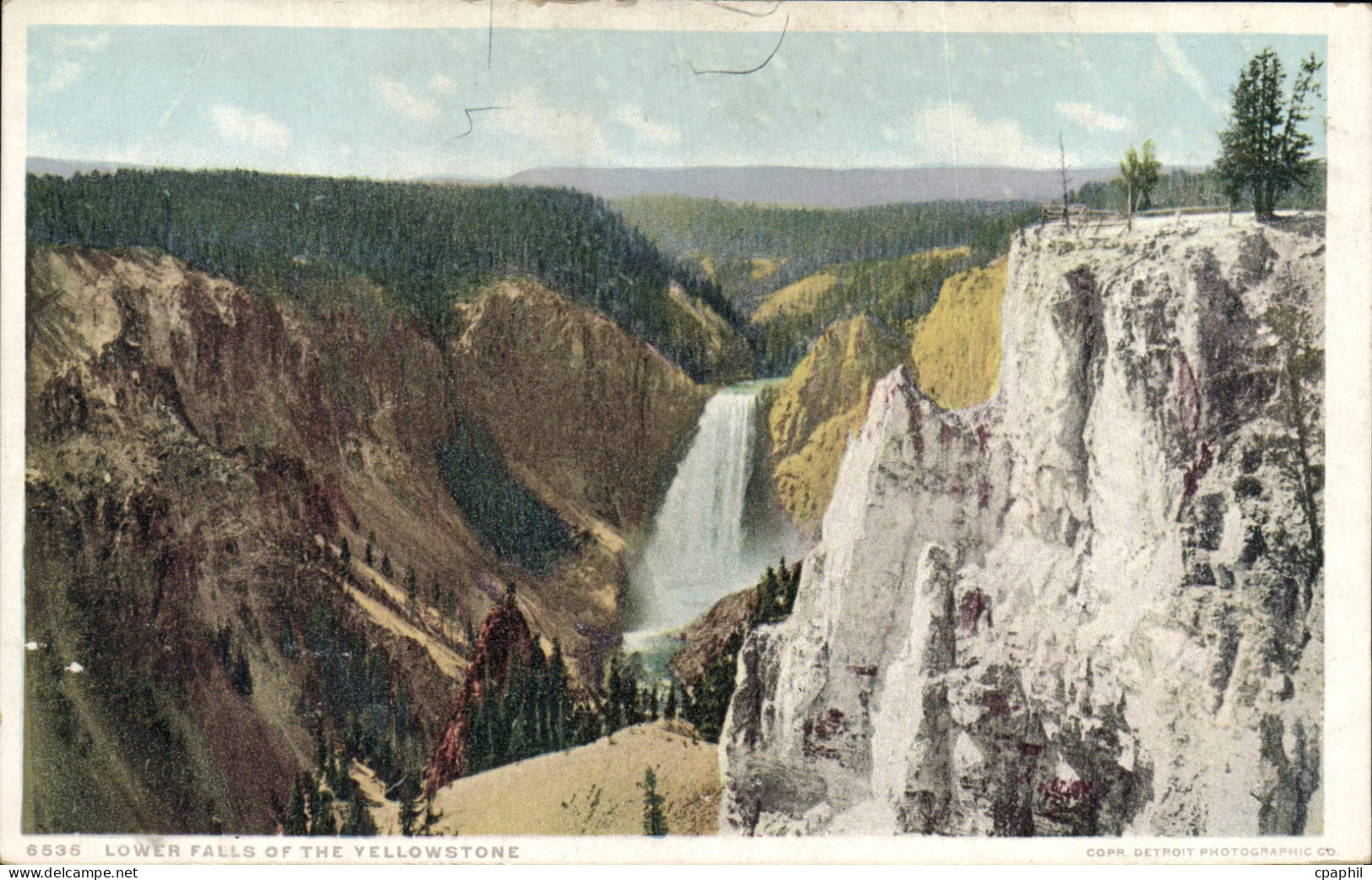 CPA Lower Falls of the Yellowstone