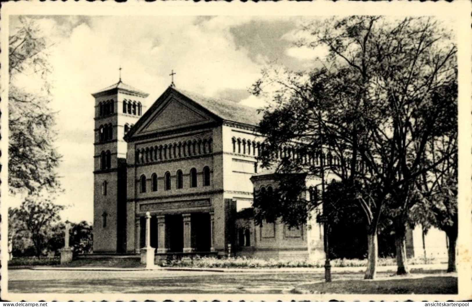 CPA Lubumbashi Elisabethville DR Kongo Zaire, Kathedrale