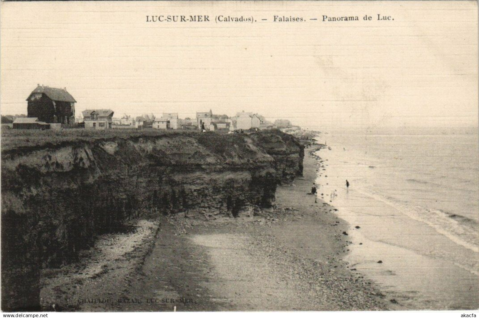 CPA LUC-sur-MER - Falaises - Panorama de LUC (141462)